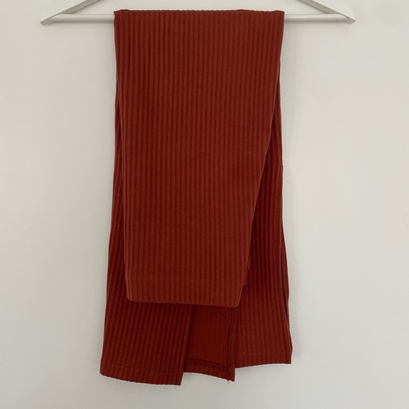 Ribbed Midi Skirt - Viens Avec Moi - 100% Cotton - Picture 1 of 4